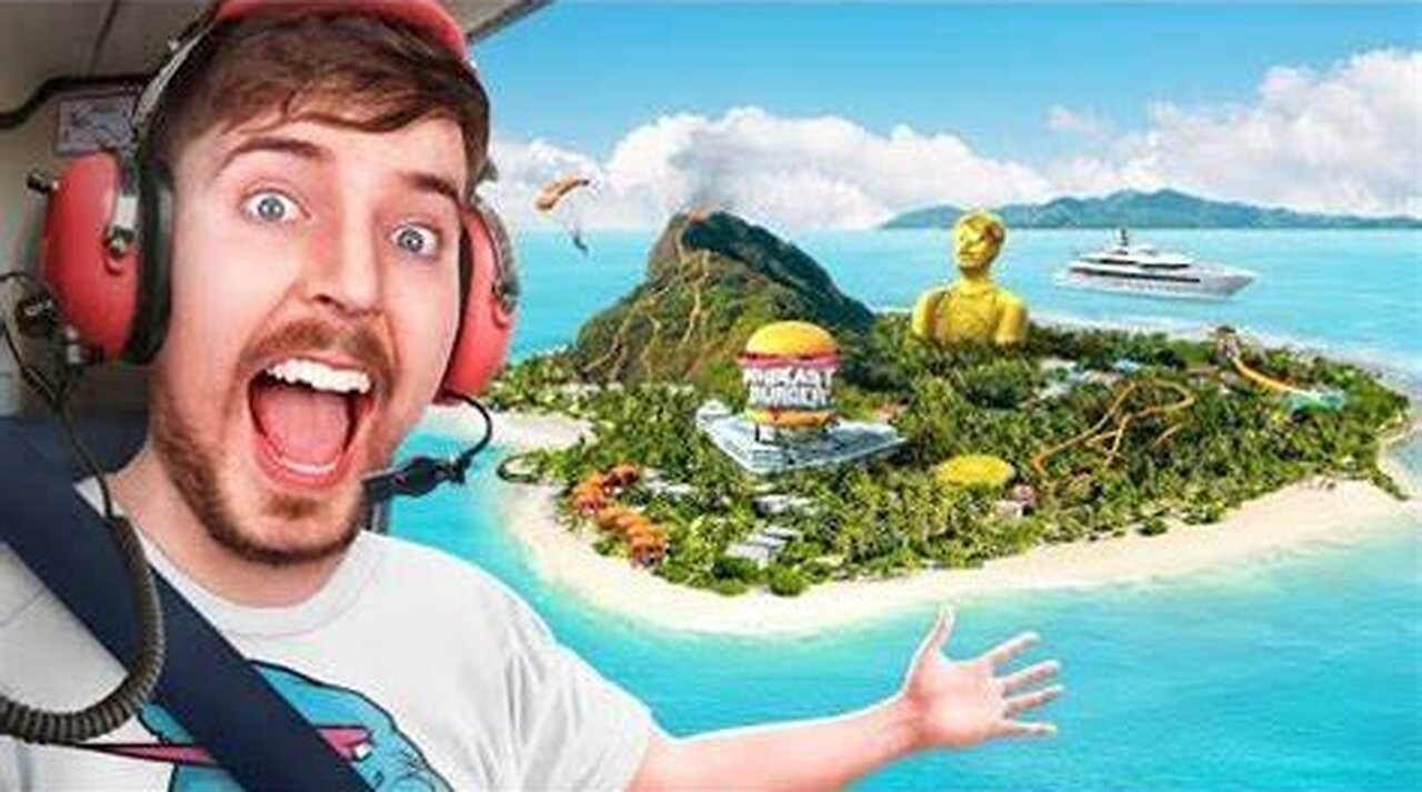 I Gave My 100,000,000th Subscriber An Island