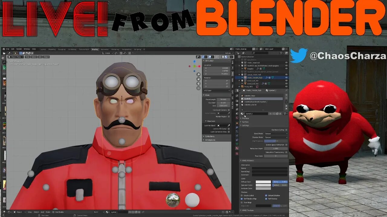 LIVE From Blender: Robotnik & Chill