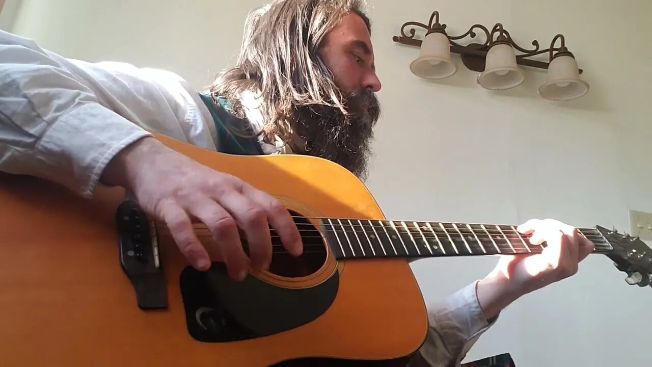 Borrowed A Guitar For A Precious Few Minutes Of Time