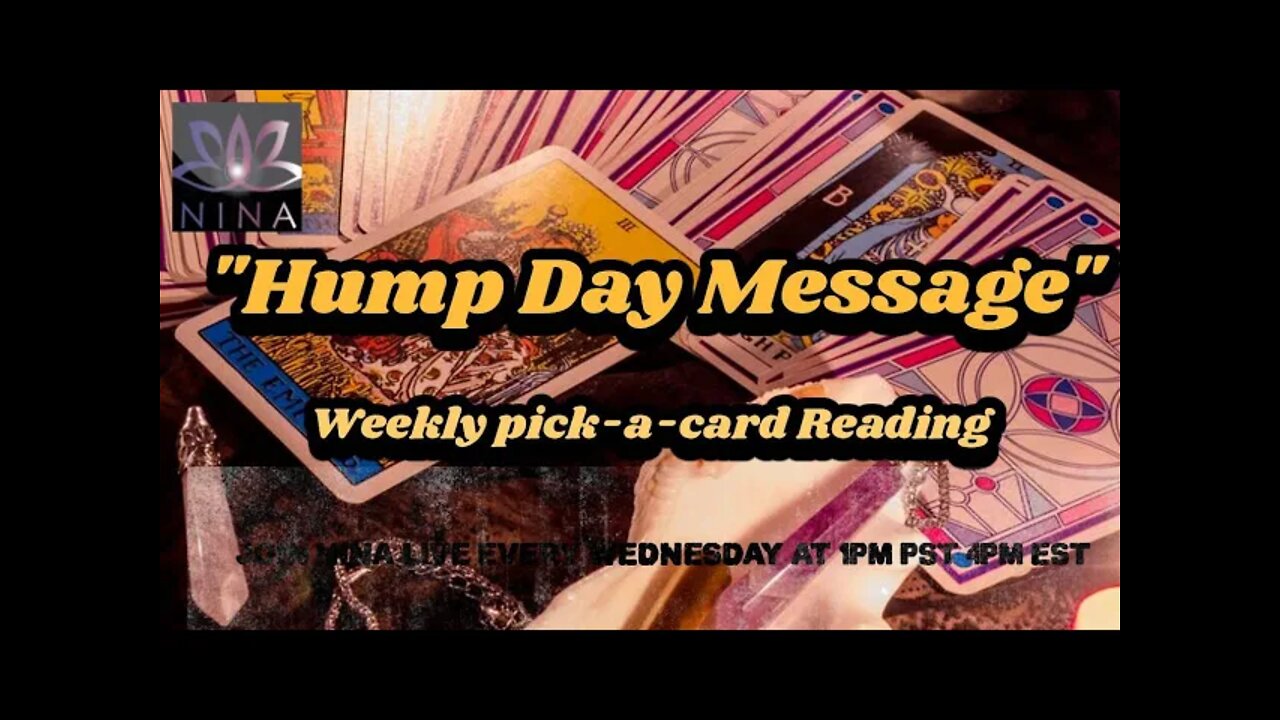 "Hump Day Message" - Weekly General Pick a Card Reading - June 9 2021 *Timeless*