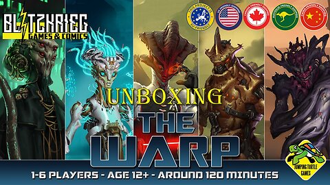 The Warp Expansions Unboxing / Kickstarter All In