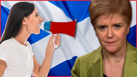 Protestor SHOUTS down Prime Minister Sturgeon over gender recognition act