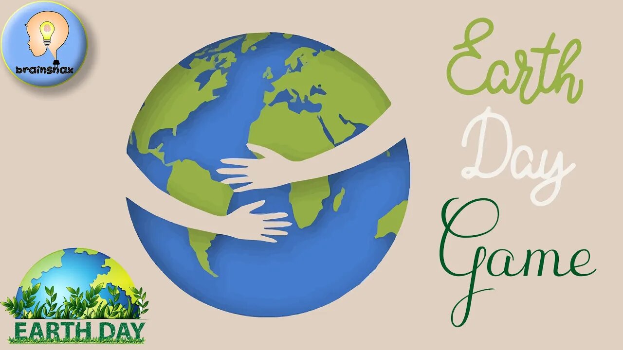 Earth Day Game | Earth Day Vocabulary | Hidden picture game | with downloadable flashcards