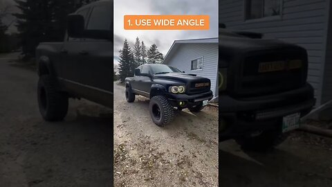 2 HACKS FOR BEST TRUCK PICS! ⚠️🔒 #shorts