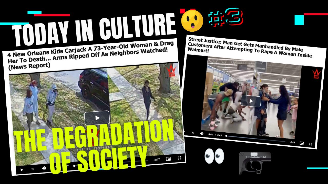 The Degradation of Society - 73 Year Old Woman Dragged to Death