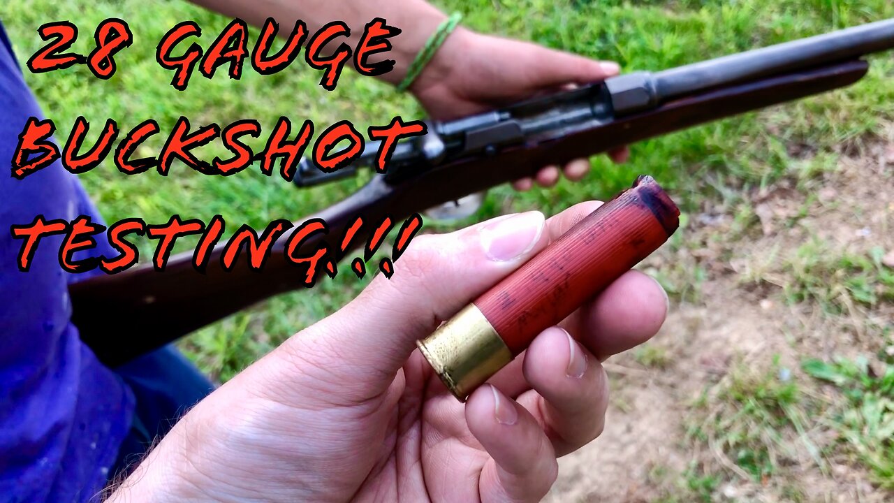 28 Gauge Buckshot Range Testing!