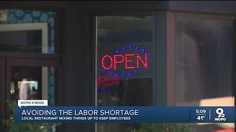 Cincinnati-area restaurant mixing things up to keep employees