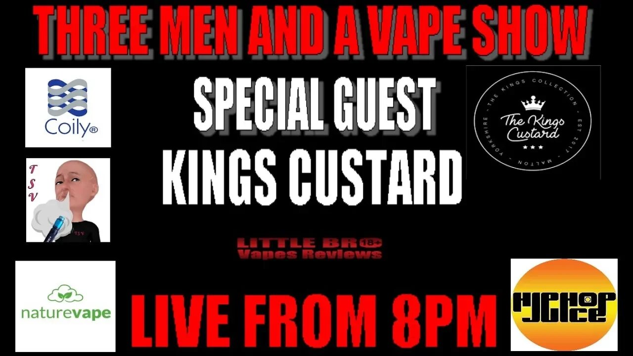 Three men and a vape show #26 THE KINGS RETURN