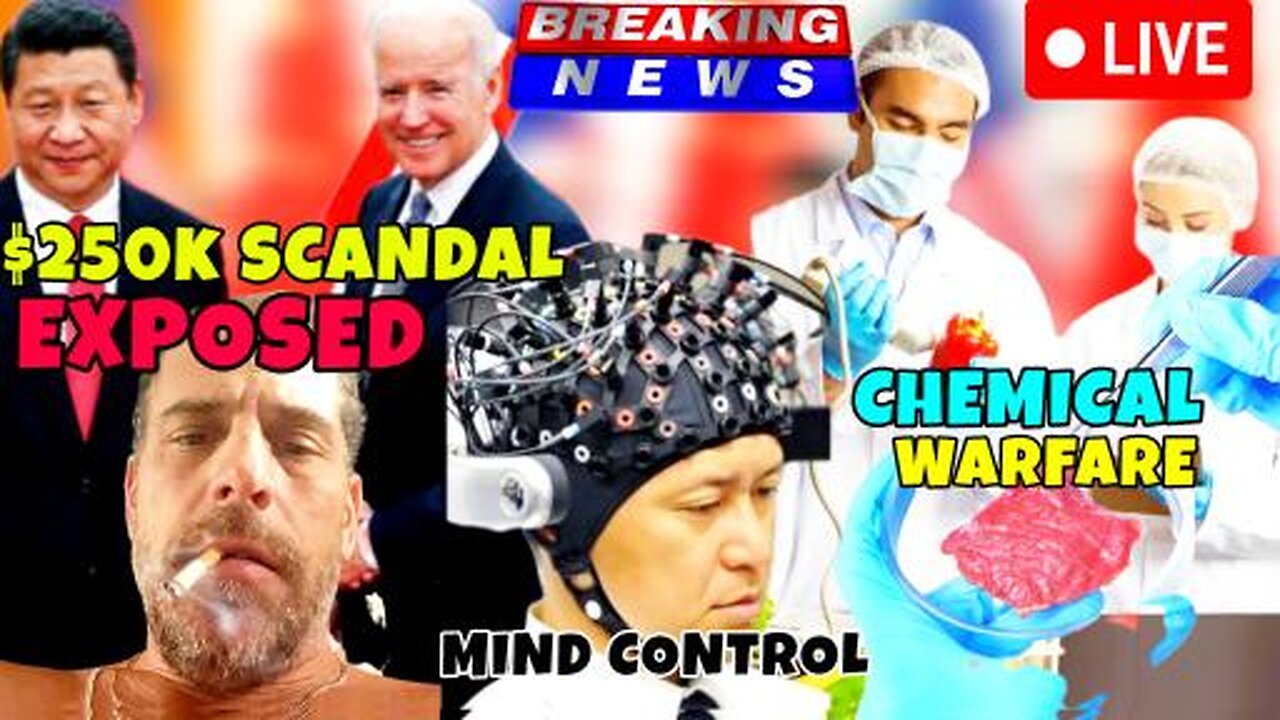 Biden EXPOSED For $250K China Secret Fund| CIA ORGANIZED CRIME In MEDIA| FOOD & CHEMICAL WARFARE