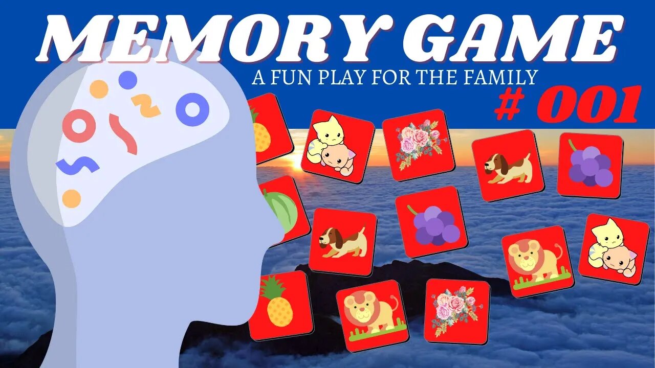 HOW DO I TEST MY MEMORY? MEMORY GAME # 001