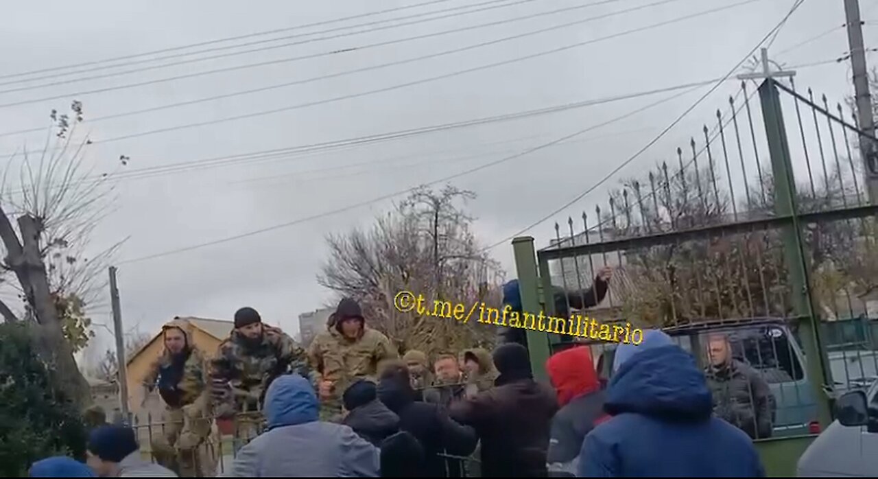 In Cherkassy Ukraine πΊπ¦ worshippers are beaten by uniformed men