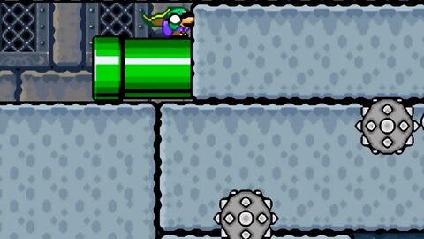 Morton's Castle | 2 secret passage of the level | Super Mario World