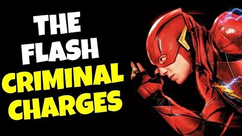 The Flash (Ezra Miller) Charged with Burglary.