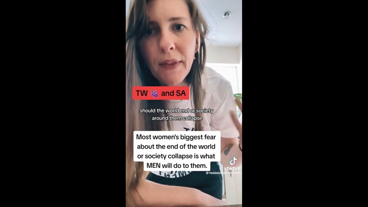 When society collapses what will happen to the women