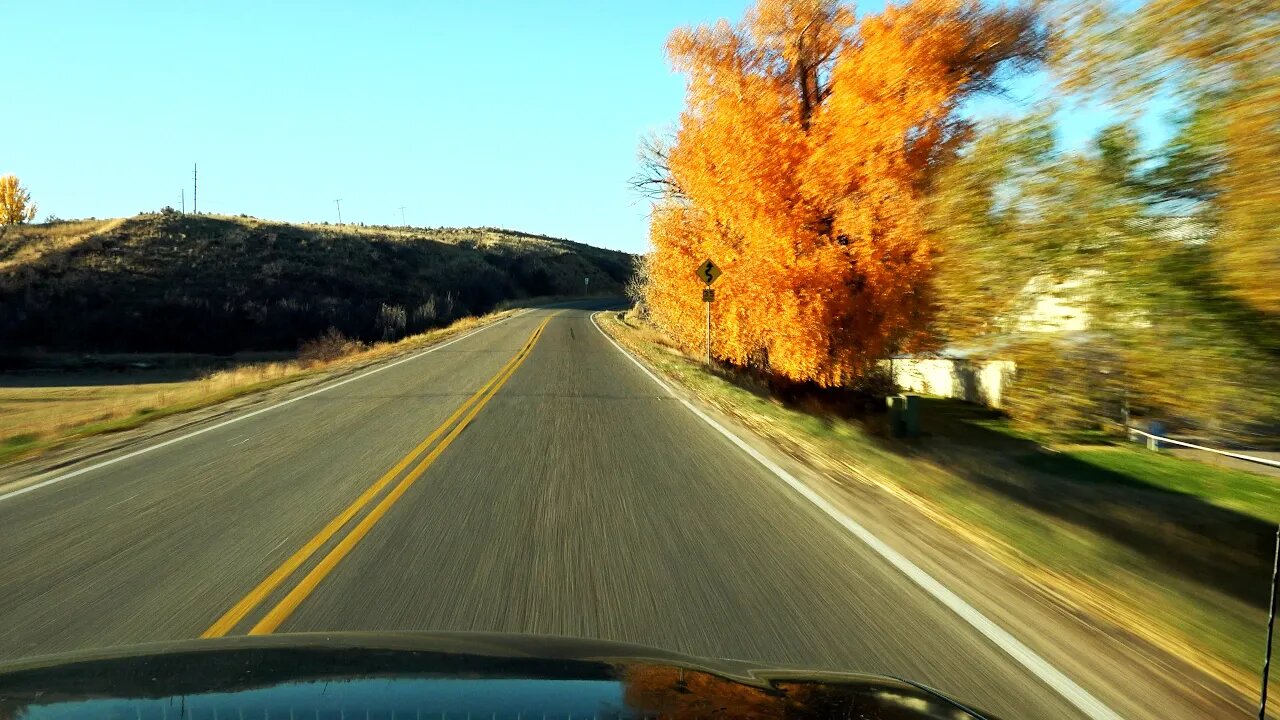 Day before the snow cometh. Craig to Meeker Colorado, October 26, 2023