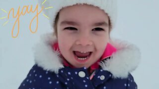 Snow Day Adventure with Aria and Abram!