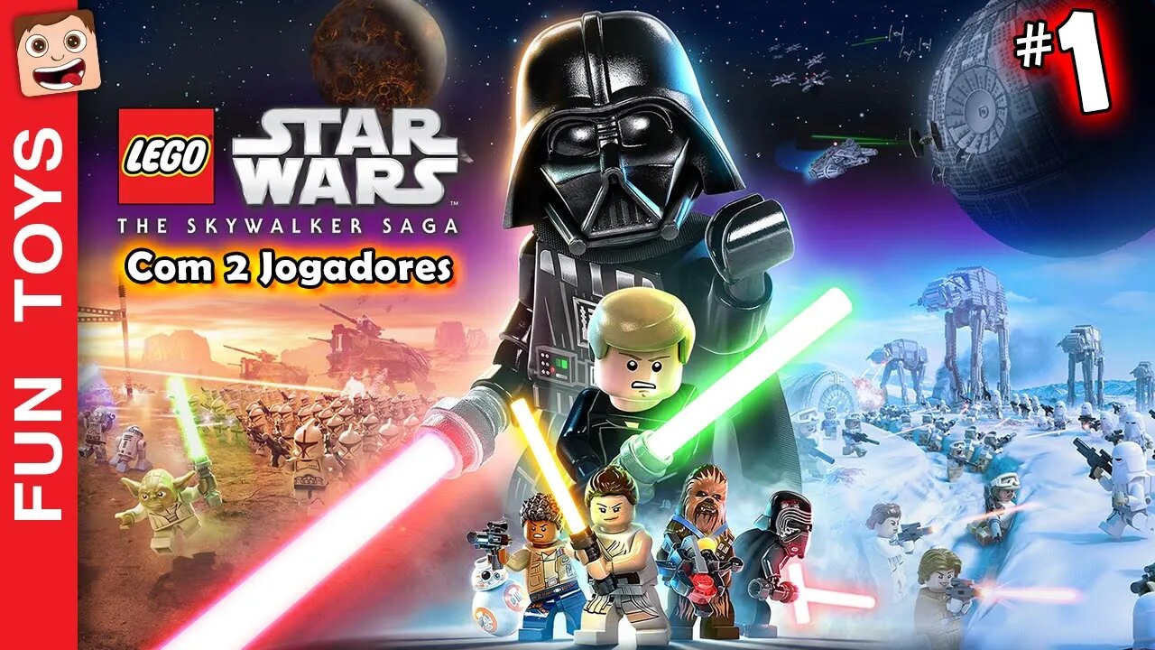 Lego Star Wars: The Skywalker Saga #1 - Inicio da nossa aventura neste jogo INCRÍVEL de Lego! 60fps