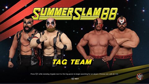 WWE 2K23 Classic Tag Tournament Semi-Final Round 2: Powers of Pain Vs. Road Warriors
