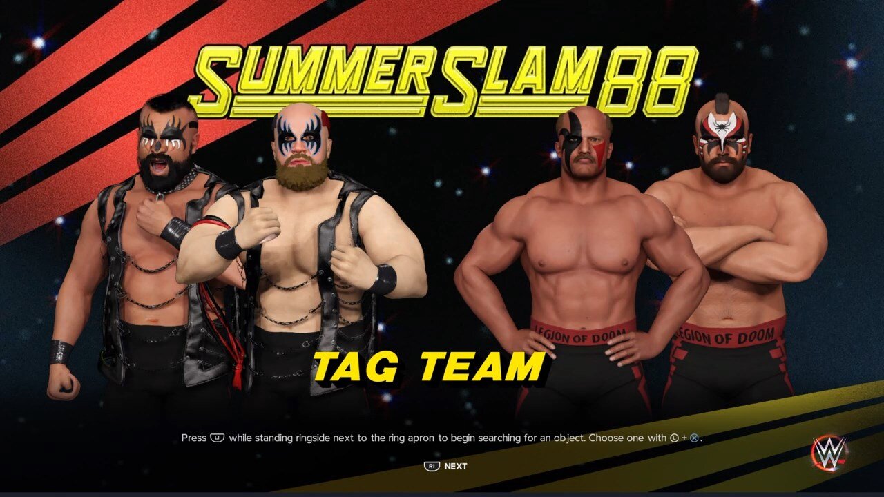 WWE 2K23 Classic Tag Tournament Semi-Final Round 2: Powers of Pain Vs. Road Warriors