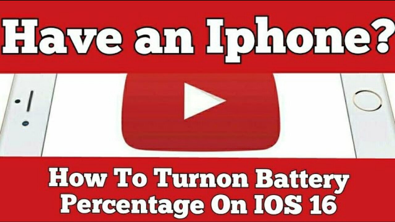 Have an Iphone? How To Turn On Battery Percentage On IOS 16