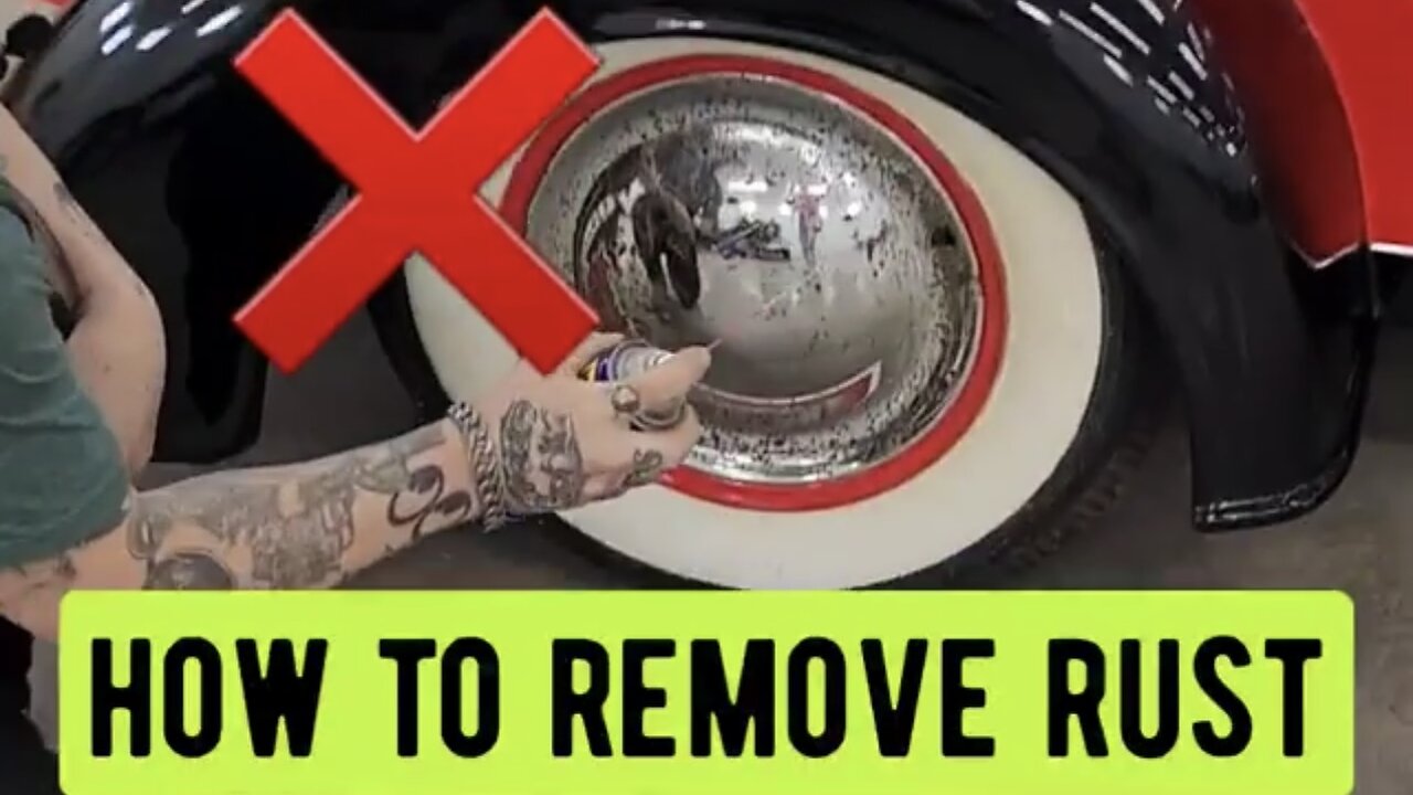 Simple trick for removing rust ✅