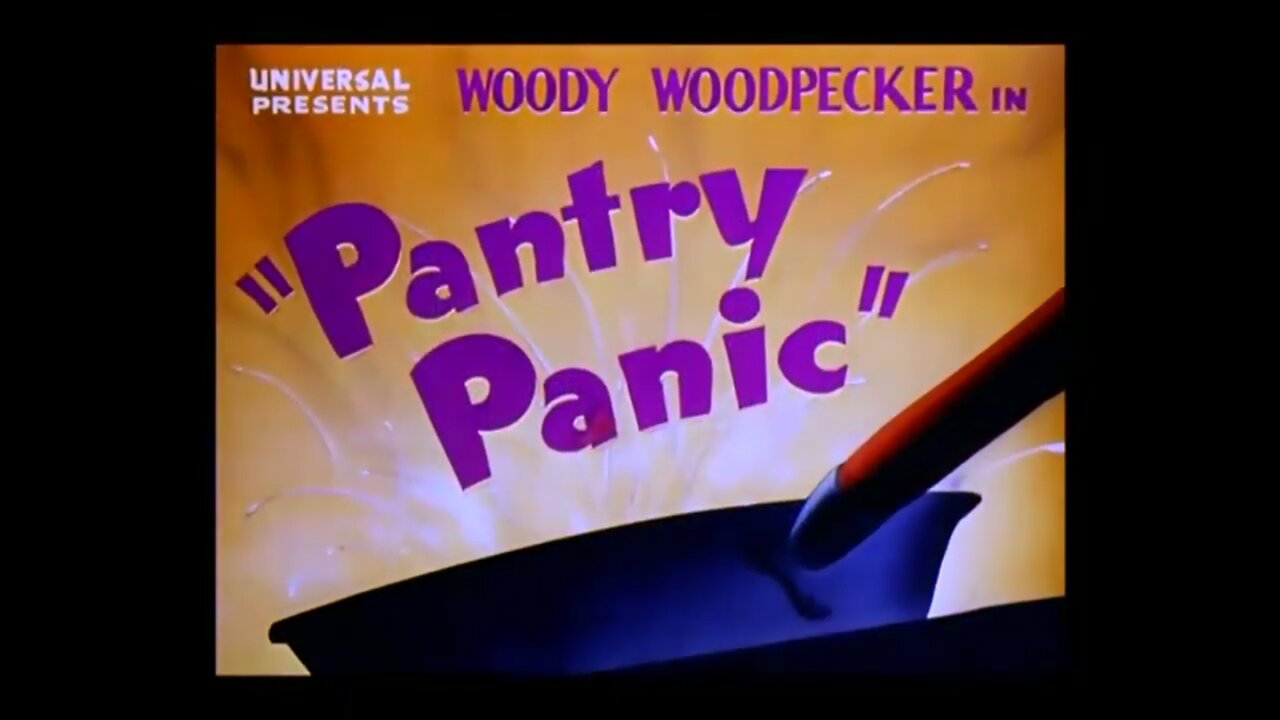 "Pantry Panic" (1941 Original Colorized Cartoon)