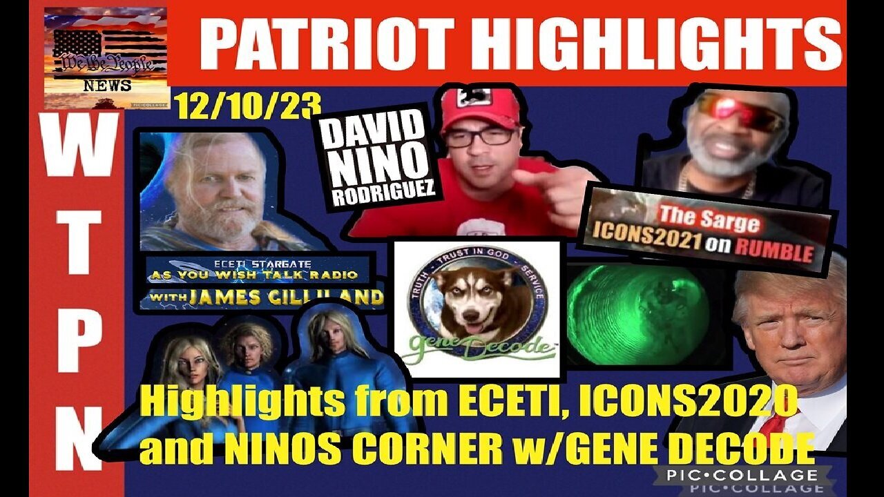 Situation Update - Joan O'Savin & David Nino & Gene Decode BIG Updates 12/12/23..