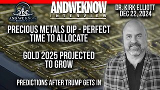 12.22.24: LT w/ Dr. Elliott: Precious Metals DIP - Perfect time to allocate, Gold projected to grow