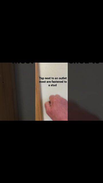 Diy Stud finder #bubba #carpentrytips #trim
