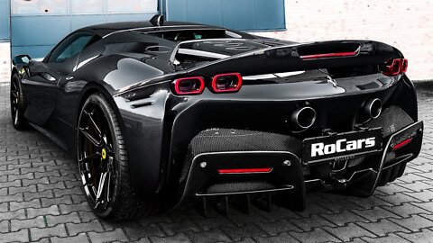 2022 Ferrari SF90 Stradale by NOVITEC - Sound, Interior and Exterior