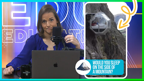 ⛰️Would You Sleep On The Side Of A Mountain?