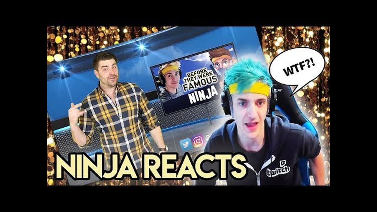 Ninja Reacts To His Before They Were Famous...