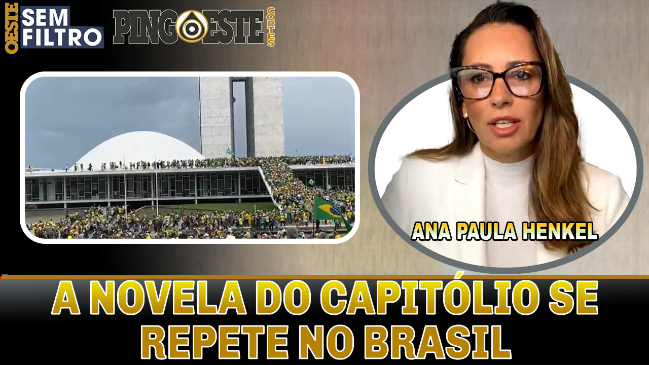 Preparem-se para peseguição aconteceu exatamente igual aos Estados Unidos [ANA PAULA HENKEL]