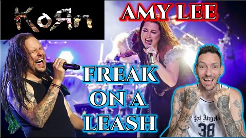 LOVE THIS DUET!!! Korn - Freak on a Leash (Live) with Amy Lee (REACTION)