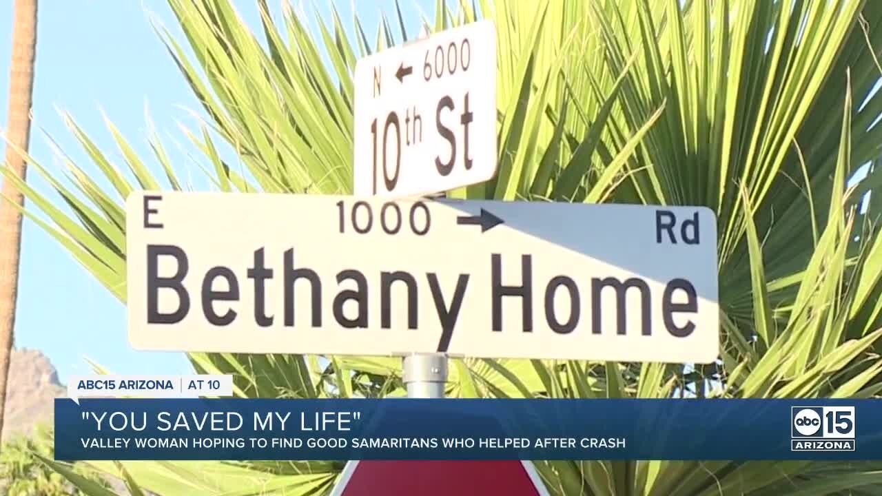 Valley mom hit by truck hoping to locate her 'Good Samaritans'