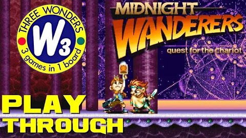 Three Wonders - Midnight Wanderers - Arcade Playthrough 😎Benjamillion