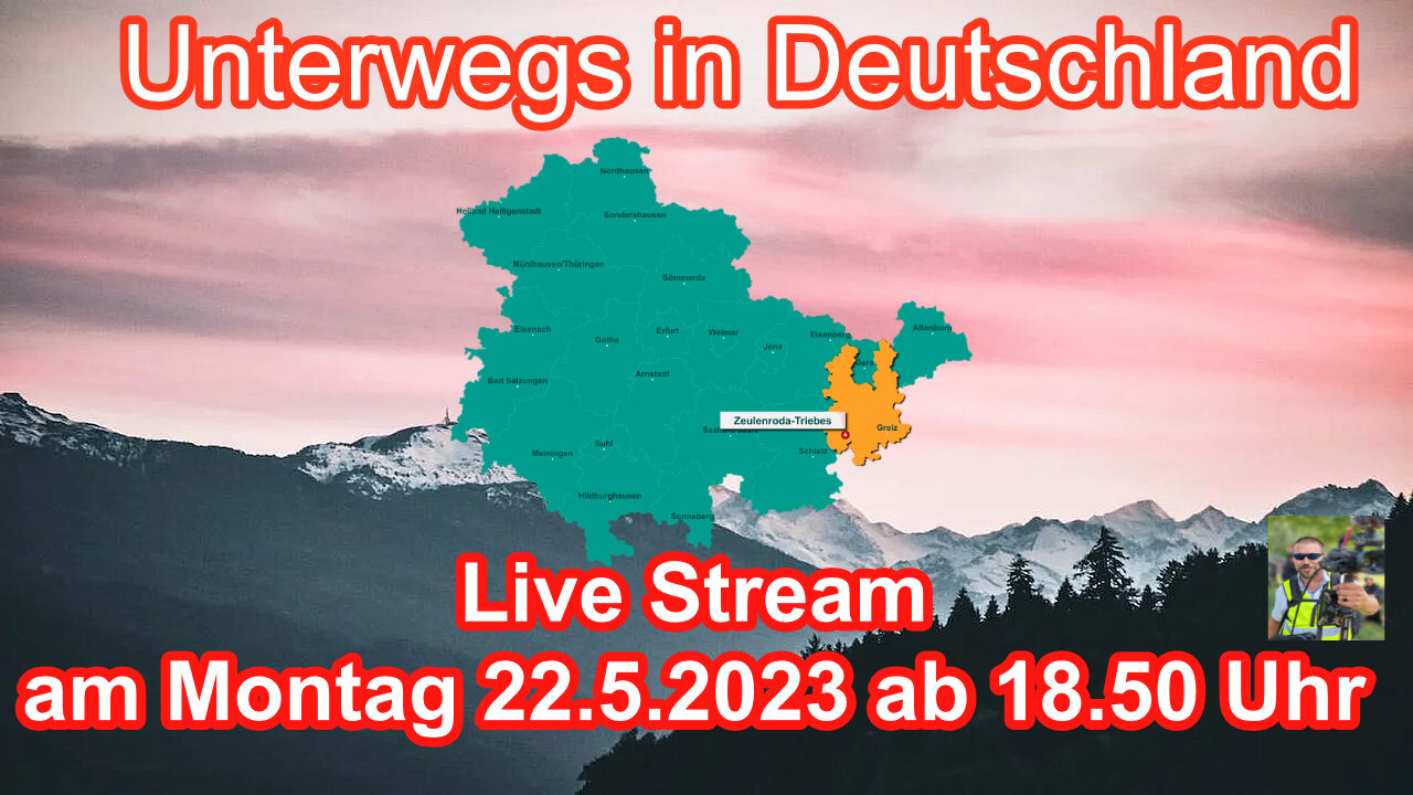 Live Stream am 22.5.2023 aus Zeulenroda