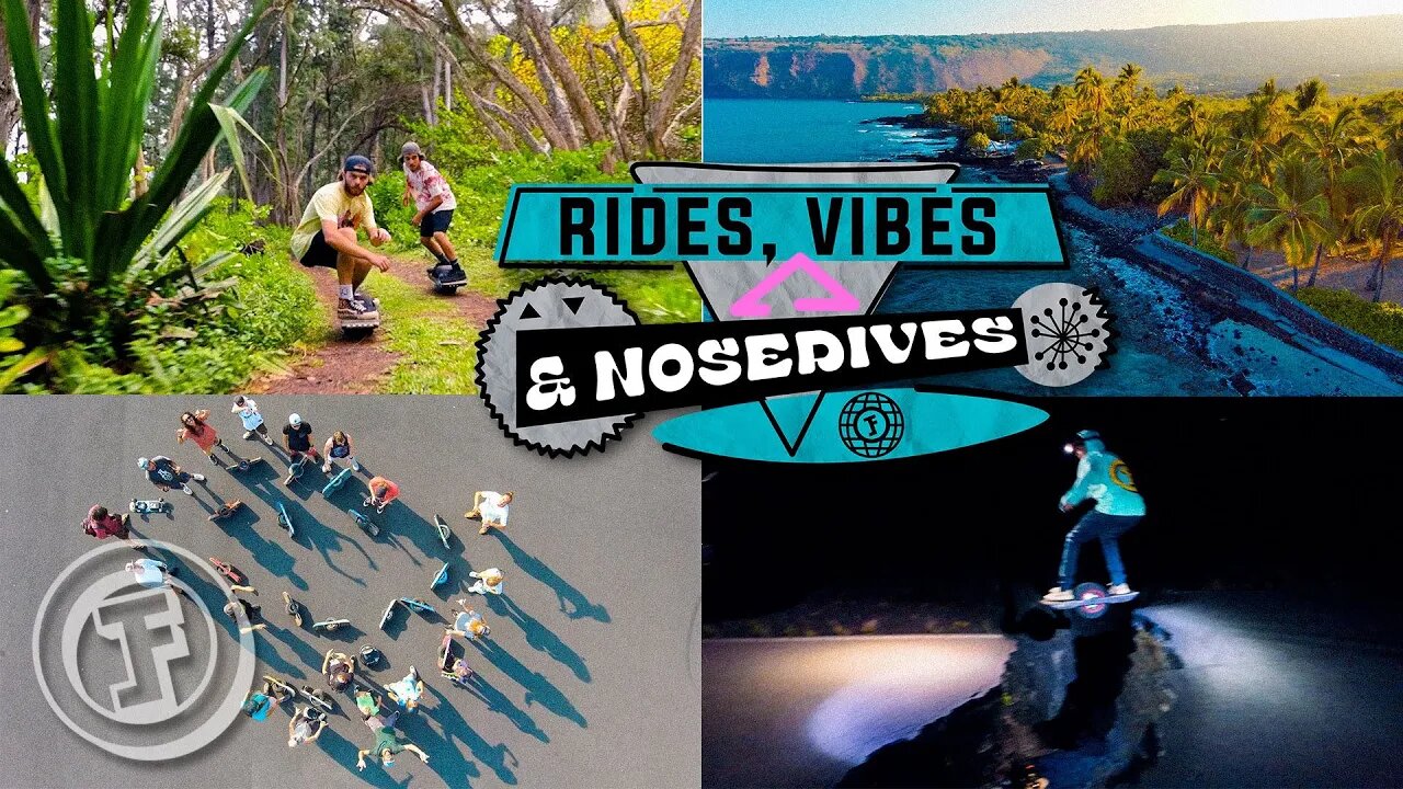 Rides, Vibes & Nosedives | EPIC Hawaiian Onewheel Adventure!!