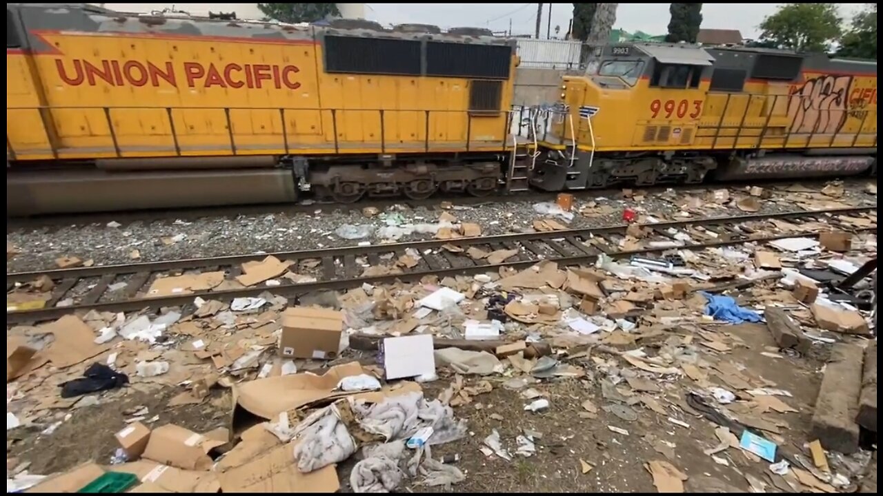 The Aftermath of Looted Trains In California