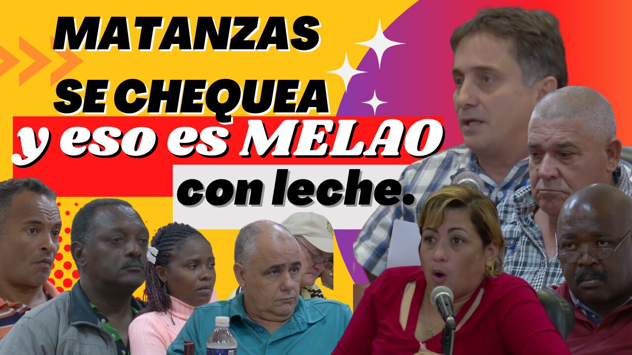 Matanzas se chequea. Y eso es melao con leche.