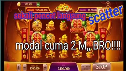 Ruangan Terbaik Duofu Duocai_ modal 2 M_ Scatter Sekali Pencet Bro!!! | Arhpie Peandetau