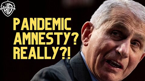 Declare a Pandemic Amnesty? GET TF OUTTA HERE