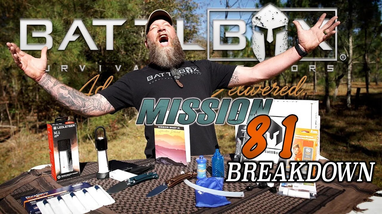 UNBOXING BATTLBOX MISSION 81