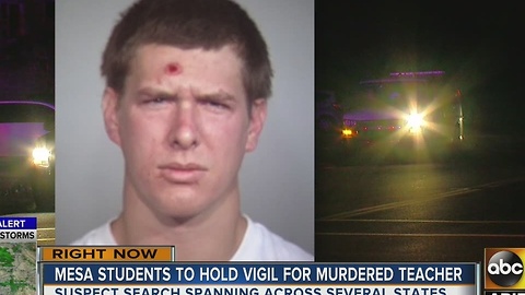 Manhunt continues for suspect in Mesa teacher’s death