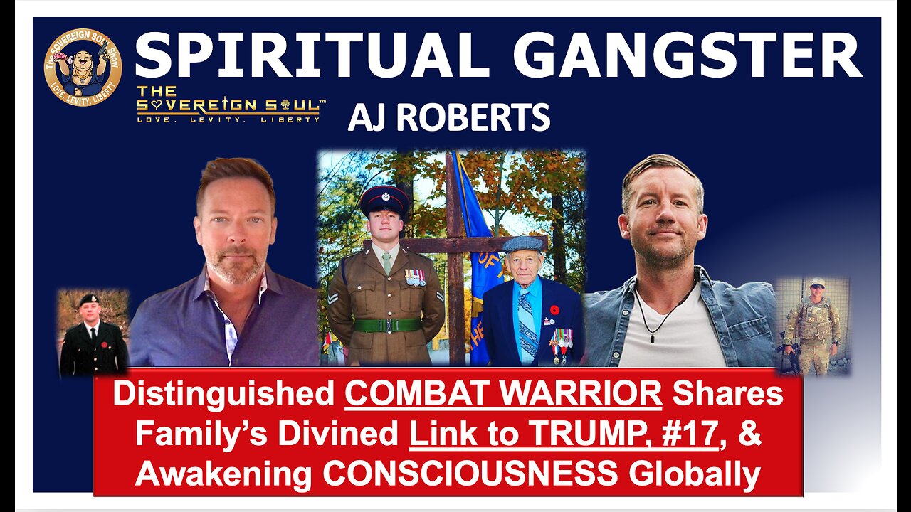 AJ Roberts ⚔️Distinguished COMBAT WARRIOR⚔️ Divined Link to TRUMP, #17 & Awakening✨CONSCIOUSNESS