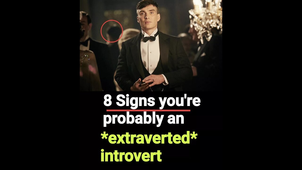 8 Signs you're probably an *extraverted* introvert