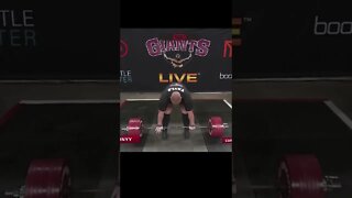 Pavlo Nakonechnyy Deadlift 453,5kg #Shorts