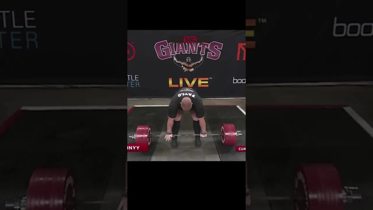 Pavlo Nakonechnyy Deadlift 453,5kg #Shorts