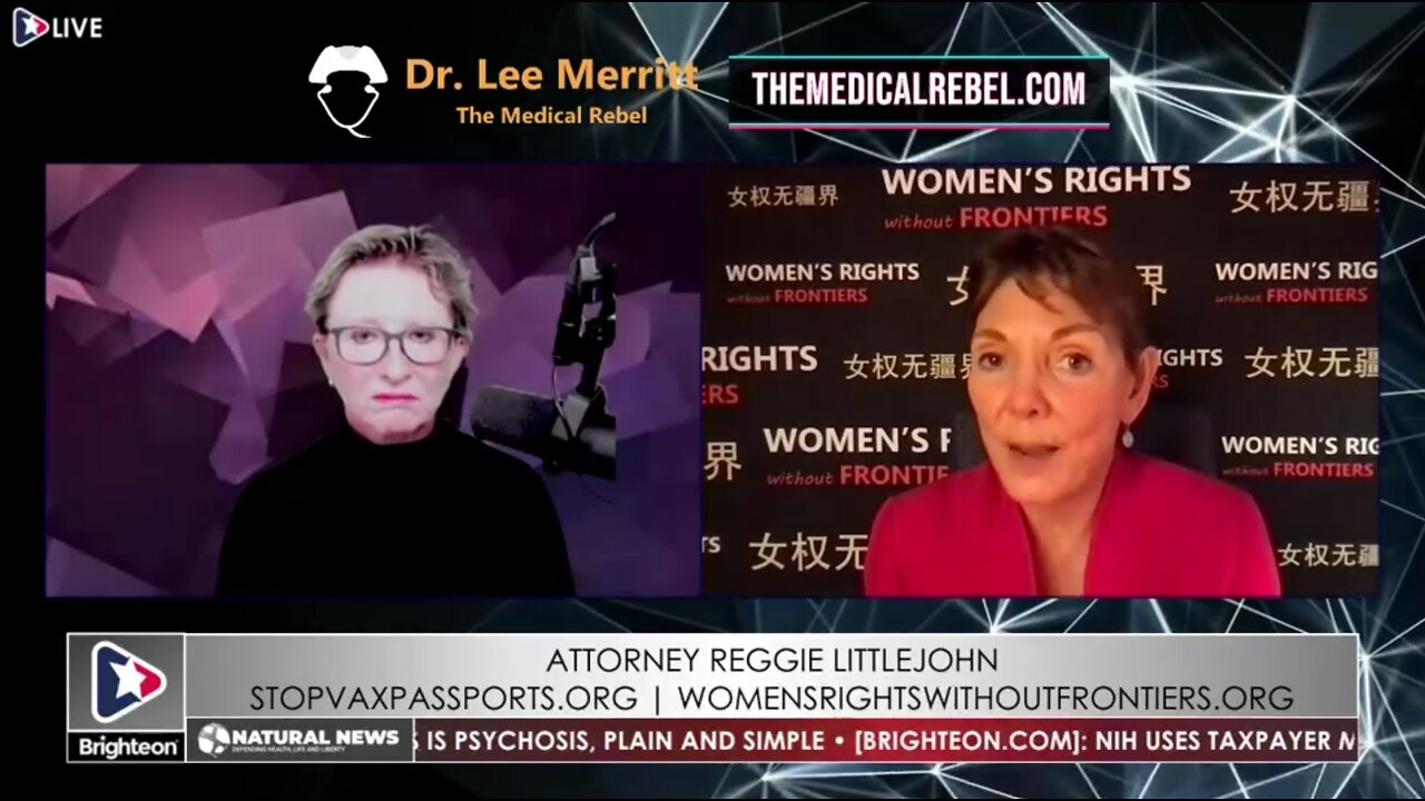 Dr. Lee Merritt & Atty. Reggie Littlejohn - Stop Vax Passports