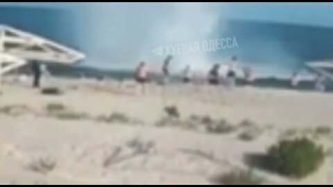 Ukrainian Naval Mines Detonate On Another Beach Killing Innocent Civilians In Odessa